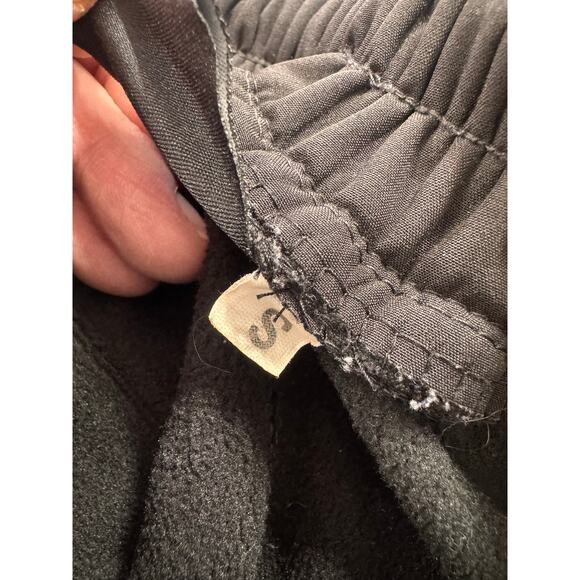 Fyve Black Womens Small Fleece  Lined Softshell Snowboard Pants Pink Stripe - Picture 4 of 8